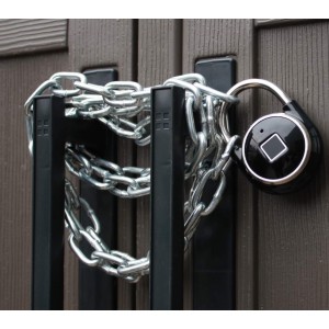 Tapplock One Smart Fingerpring Padlock - Silver