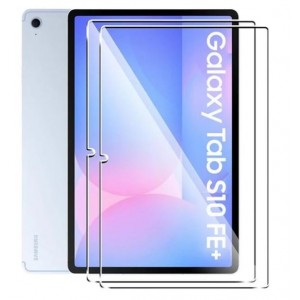 Tuff-Luv - 2.5D Tempered Glass - Compatible with Samsung Galaxy Tab S10 FE+ 13" (SM-X620/X626) - Clear NOTE: Screen Protectors - are NOT RETURNABLE.