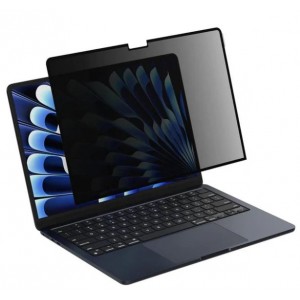 Belkin - ScreenForce Removable Privacy for Macbook 13" Air M2/M3/M4 - Black (745883886609)