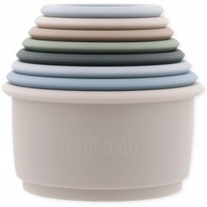 Silicone Stacking Cups - Ocean