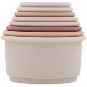 Silicone Stacking Cups - Sunset