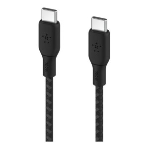 Belkin BoostCharge USB-C to USB-C Braided Cable 100W Power Delivery 3 Meters - Black (745883842117)