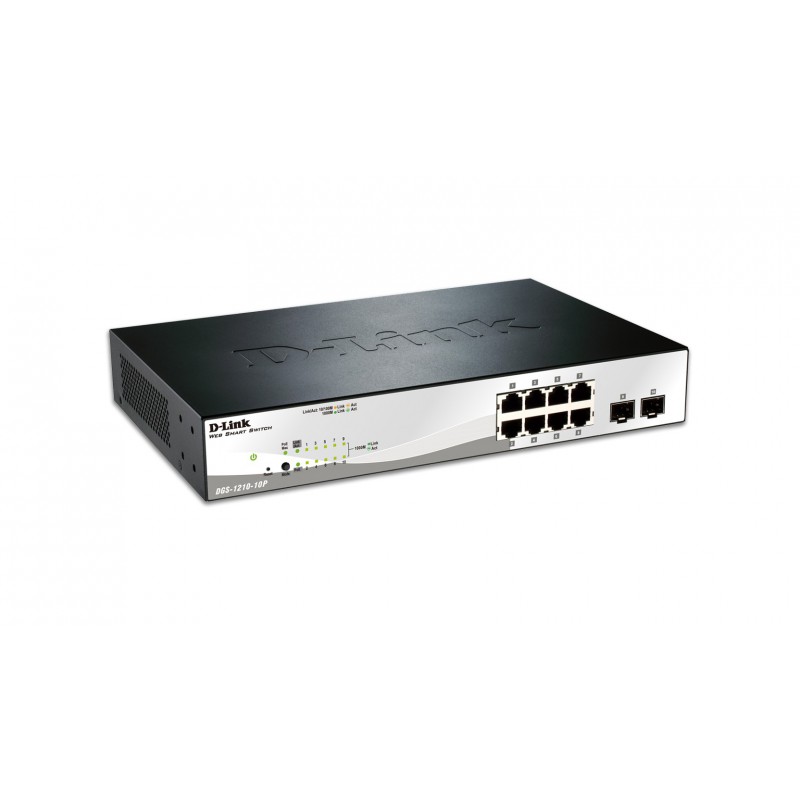 10-Port Gigabit Web Smart PoE Switch