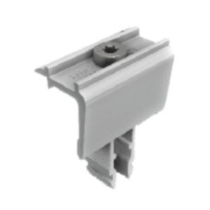 End clamp Pro 30-47 mm Silver