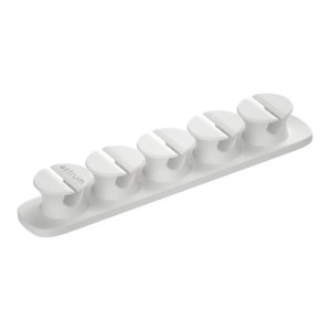 CO110 Cable Organizer Clips 5+4BAYS Whit