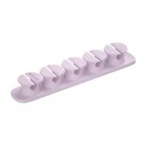 CO110 Cable Organizer Clips 5+4BAYS Purp
