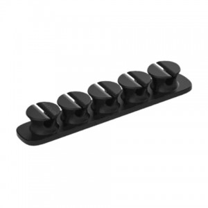 CO110 Cable Organizer Clips 5+4BAYS Blac