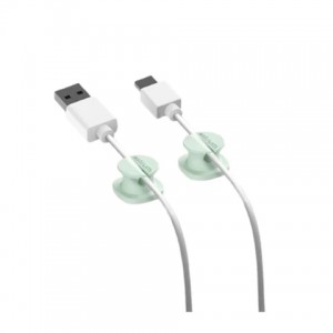 CO060 Cable Organizer Clips MINI 4PC Gre