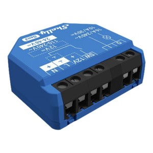Shelly 1 Gen3- Wi-Fi-Operated Smart Switch to Control Remotely a Wide Range of Home Appliances and Office Equipment