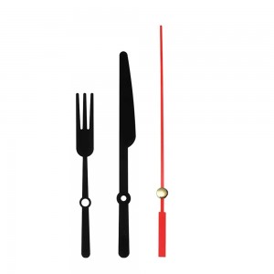 Novelty Knife &amp; Fork Clock Hands - For the Heart of the Kitchen