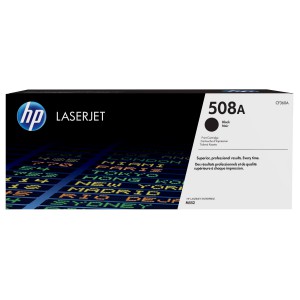 HP 508A Black Laserjet Enterprise M552/M553 Cartridge.