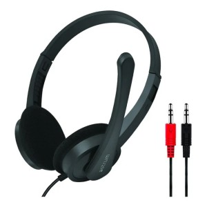 HS240 Headset Wired Dual Aux 3.5MM Vc Bl