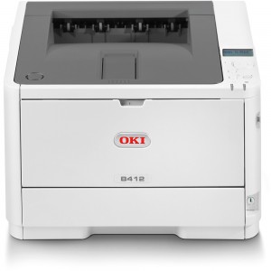 OKI B412DN Duplex Ethernet Printer - A4 33PPM (45762002)