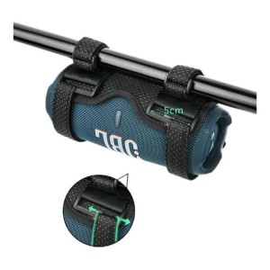 Tuff-Luv - Bike/Golf Cart/Boat Railing Speaker mount compatible with JBL Flip 3/4/5- JBL Charge 3/4/5- UE Boom 2/3- Beats Pill+- UE MegaBoom 1/3- Bushnell Wingman GPS- JBL Pulse 4- SONY SRS-XB23 – B