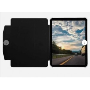 Macally Case and Stand and Pen/Stylus Holder for the Apple iPad Pro 13" (M4/2024) - Black (Premium Cover) 2 Year Warranty  - This iPad: Charges via USB-C (8720143041785)
