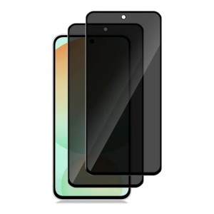 Tuff-Luv - Privacy Screen Protector and Tempered Glass Compatible with Samsung Galaxy A56 5G - Clear  (SM-A566V- SM-A566B- SM-A566B/DS- SM-A566E- SM-A566E/DS- SM-A5660) (5056560420661)
