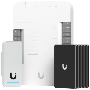 Ubiquiti quick start for Access with all you need for one door with one reader-  Door Hub- G2 Reader- 10 x Access Cards