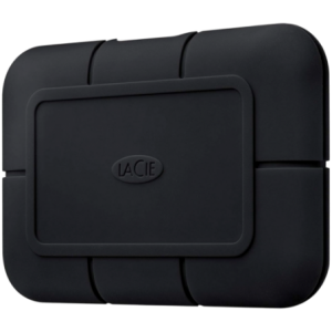 Seagate LaCie Rugged Pro SSD 1TB features a Firecuda NVMe SSD for max Thunderbolt 3 speeds and extreme in-field durability