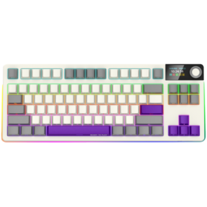 LORGAR KBP70TKLW- Wireless TKL Mechanical Gaming Keyboard Pro- Beige- EN layout