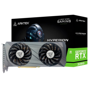 Arktek Geforce RTX3060 DDR6 12GB 192Bit TWIN FANS Graphics Card