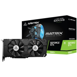 Arktek Geforce GTX1660Ti GDDR6 6GB 192BIT Twin Fans Graphics Card