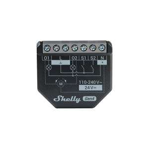 Shelly 2PM Gen4 Two-Channel Smart Switch With Power Metering And Multiprotocol Support