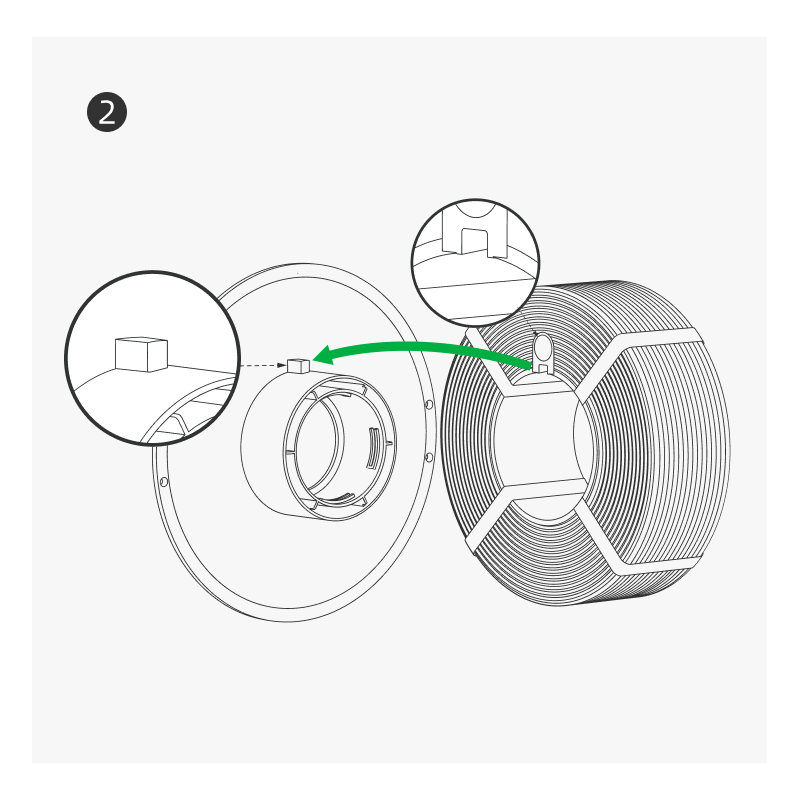 Bambu Lab Reusable Spool - Low & High-Temperature Versions Available ...