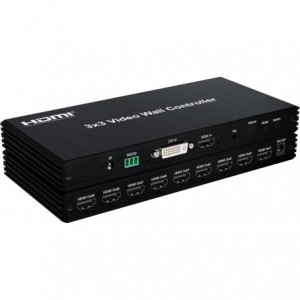Unique 3X3 Video Wall Controller 1080P