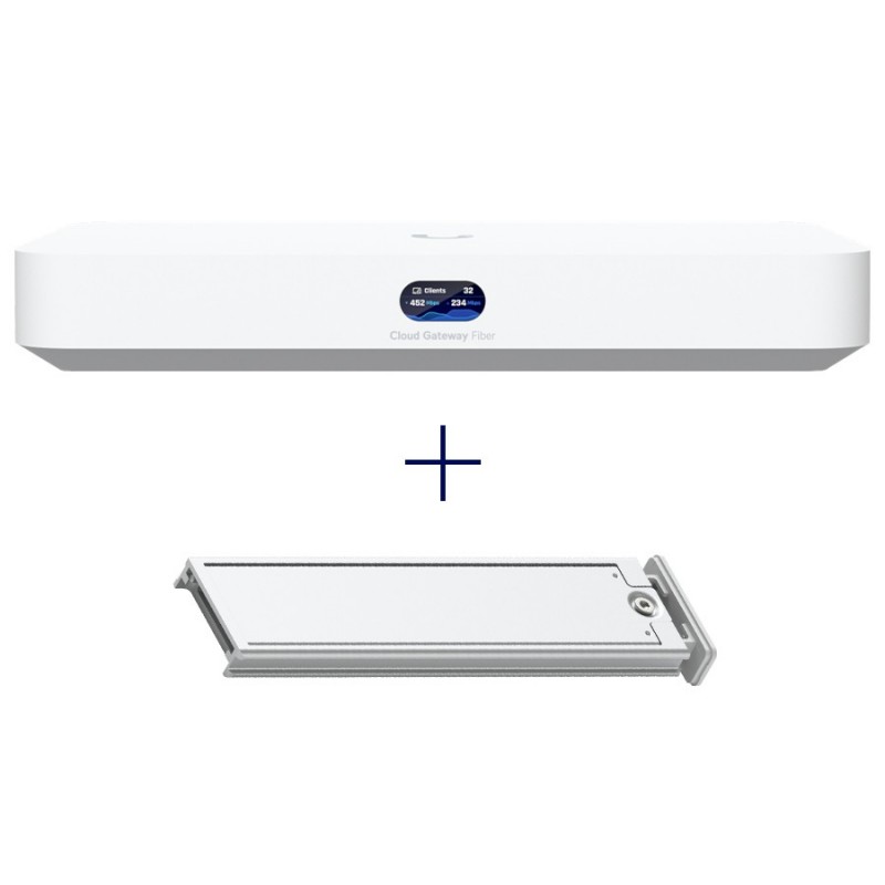 新品Unifi Cloud Gateway Fiber+M2 tray Ubiquiti 10G Multi-WAN UniFi Cloud Gateway Fiber with M.2 SSD Tray