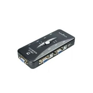 UniQue VGA 4 Port Manual USB2.0 KVM Switch