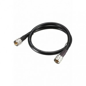 LMR400 1m N-type male straight crimp to N-type male straight