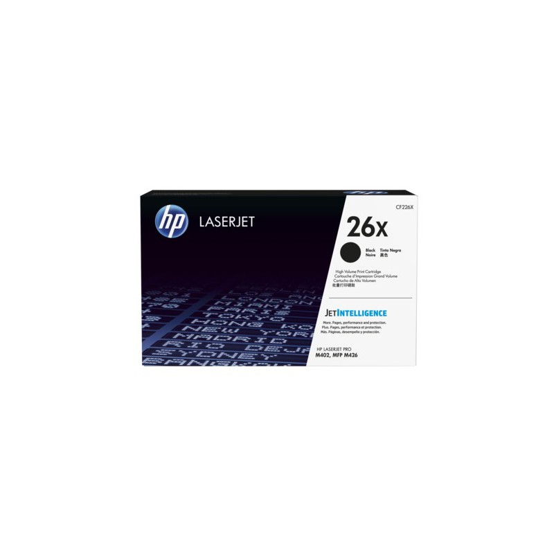 HP  26X High Yield Black Original LaserJet Toner  M402/MFP M426 CARTRIDGE.