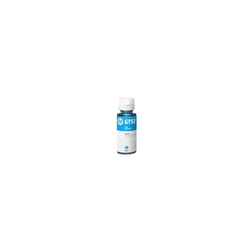 HP GT52 Cyan Original Ink Bottle