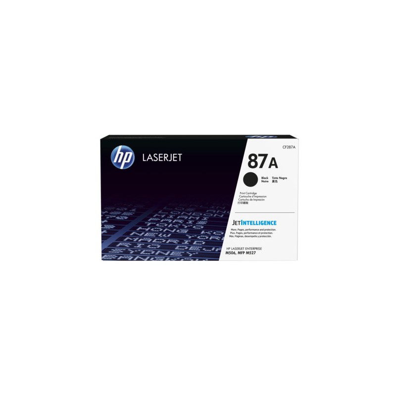 HP 87A Black Original LaserJet Toner Cartridge