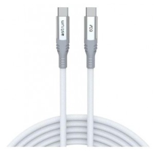 VMCC60 Cable C-C 60W M-M 1.2M Braid Wh