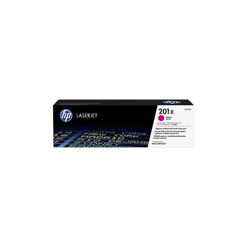 HP 201X MAGENTA LASERJET M277/M252 CARTRIDGE.