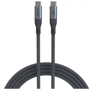 VMCC100 Cable C-C 100W M-M 1.2M Braid Gr