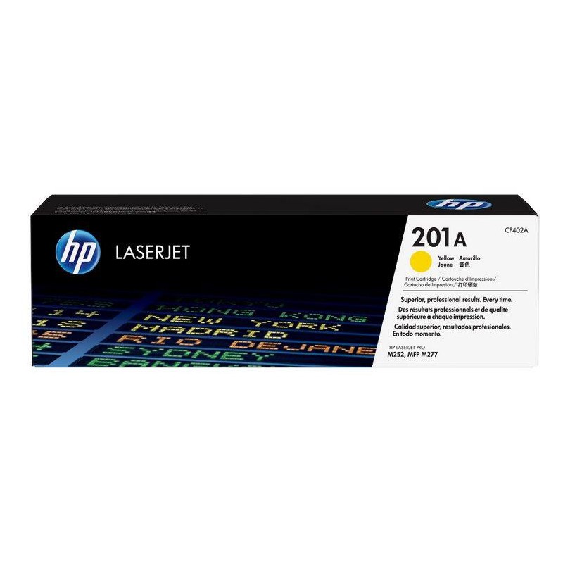 HP 201A YELLOW LASERJET MFP M277/M252 CARTRIDGE.