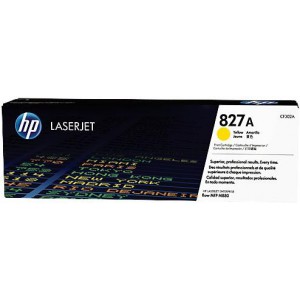 HP 827A Yellow LaserJet Toner Cartridge 