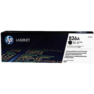 HP 826A CLJ M855 BLACK PRINT CARTRIDGE.