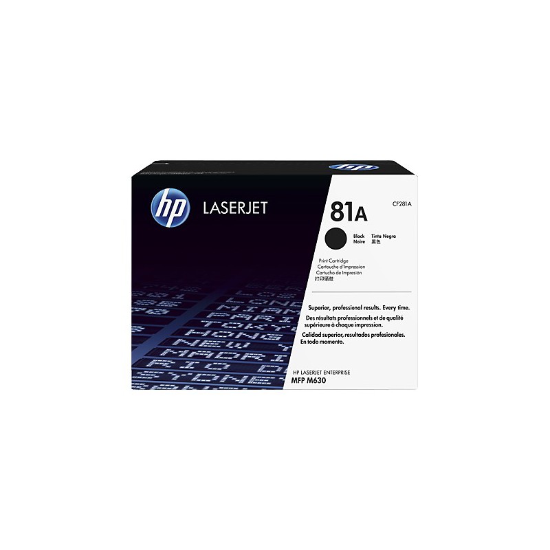 HP 81A Black Original LaserJet Toner Cartridge