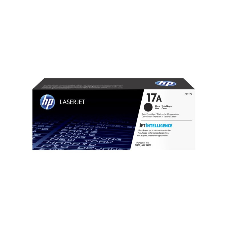 HP 17A Black Original LaserJet Toner Cartridge M102/MFP130