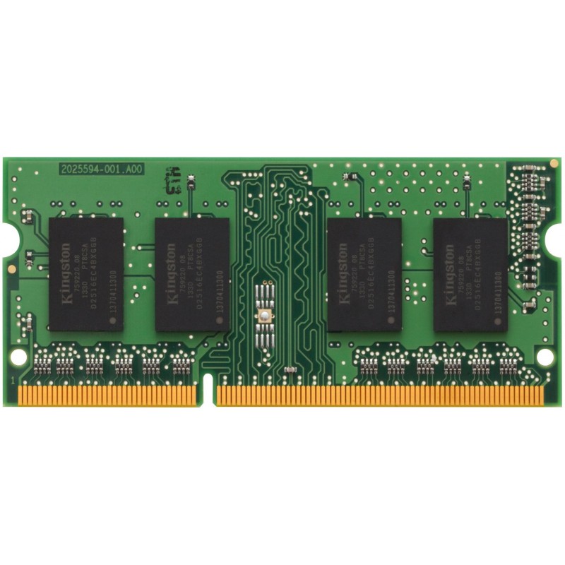 Kingston ValueRAM 8GB 1600MHz DDR3 Notebook Memory Module 