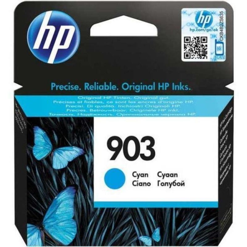 HP 903 Cyan Original Ink Cartridge - HP OfficeJet 6950/6960/6970 series