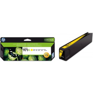 HP 971XL Yellow High Yield Ink Cartridge - OfficeJet Pro X Series