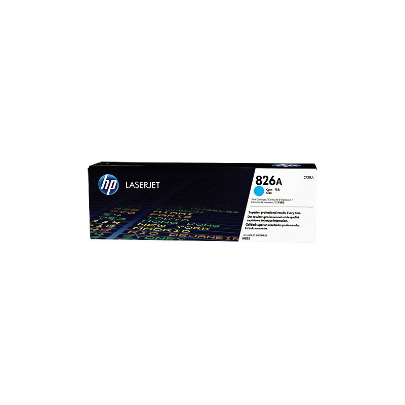 HP 826A Cyan Original LaserJet Toner Cartridge