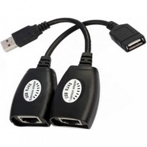 Unique USB To RJ45 Extension Adapt 150FT