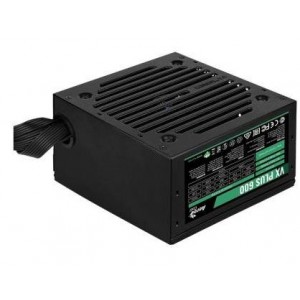 Aerocool VX PLUS 600W  PSU - ATX 24 PIN 1x 4+4PIN CPU 3x SATA 3x PATA 1x PCIe 6+2PIN