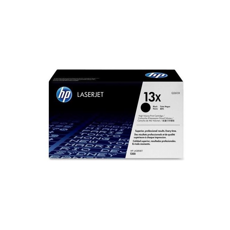 HP 13X Black LaserJet Toner Cartridge 