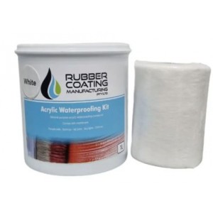 Rcm Roof Seal Kit Acrylic 1L White
